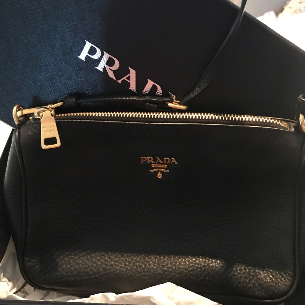 Prada black small purse